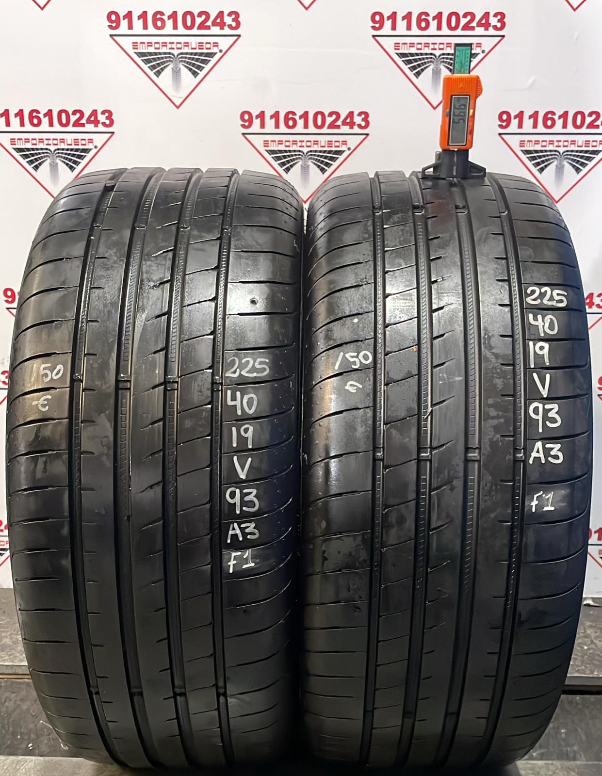 GOODYEAR EAGLE F1 ASYMMETRIC 3 USADO  225/40 R19 93 V